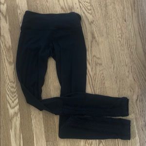Lululemon leggings with ruffle